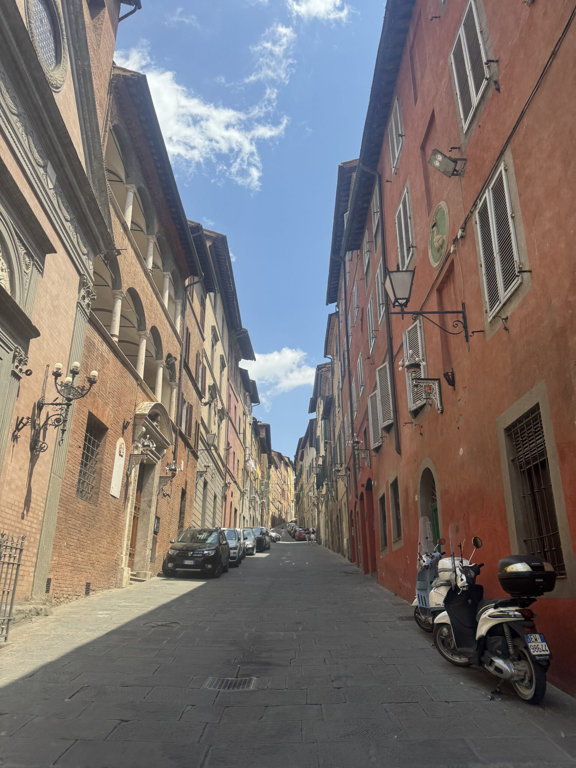 Arriving at Piazza del Campo in Siena