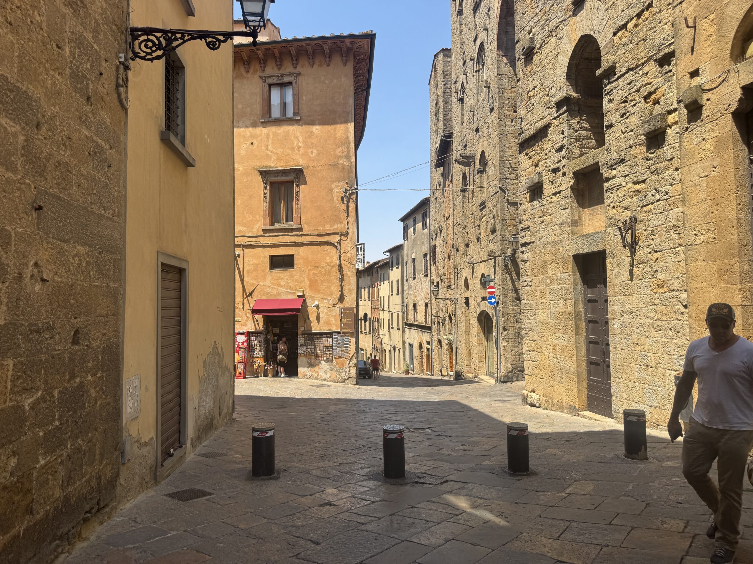Volterra. The Etruscan walls and the sheer drop off the cliff are something else. — Twisties & The Tuscan Sun July 2026