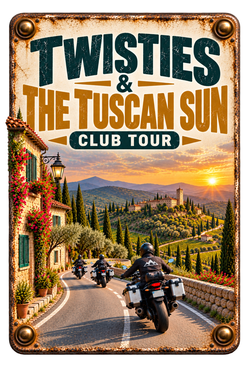 Twisties & The Tuscan Sun Club Tour last minute deal