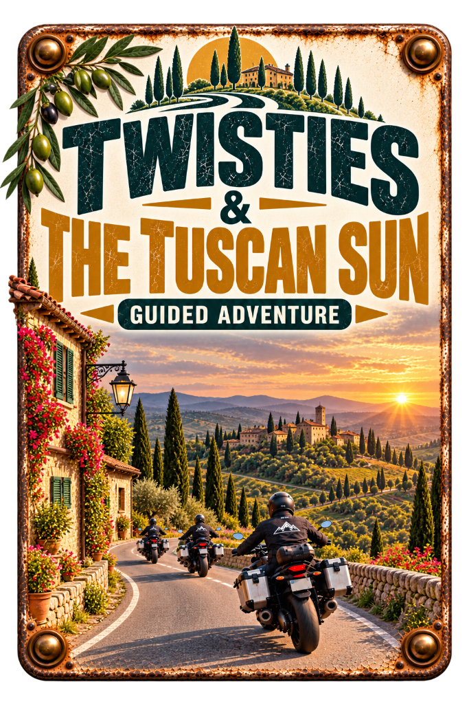 Twisties & The Tuscan Sun July motorcycle tour