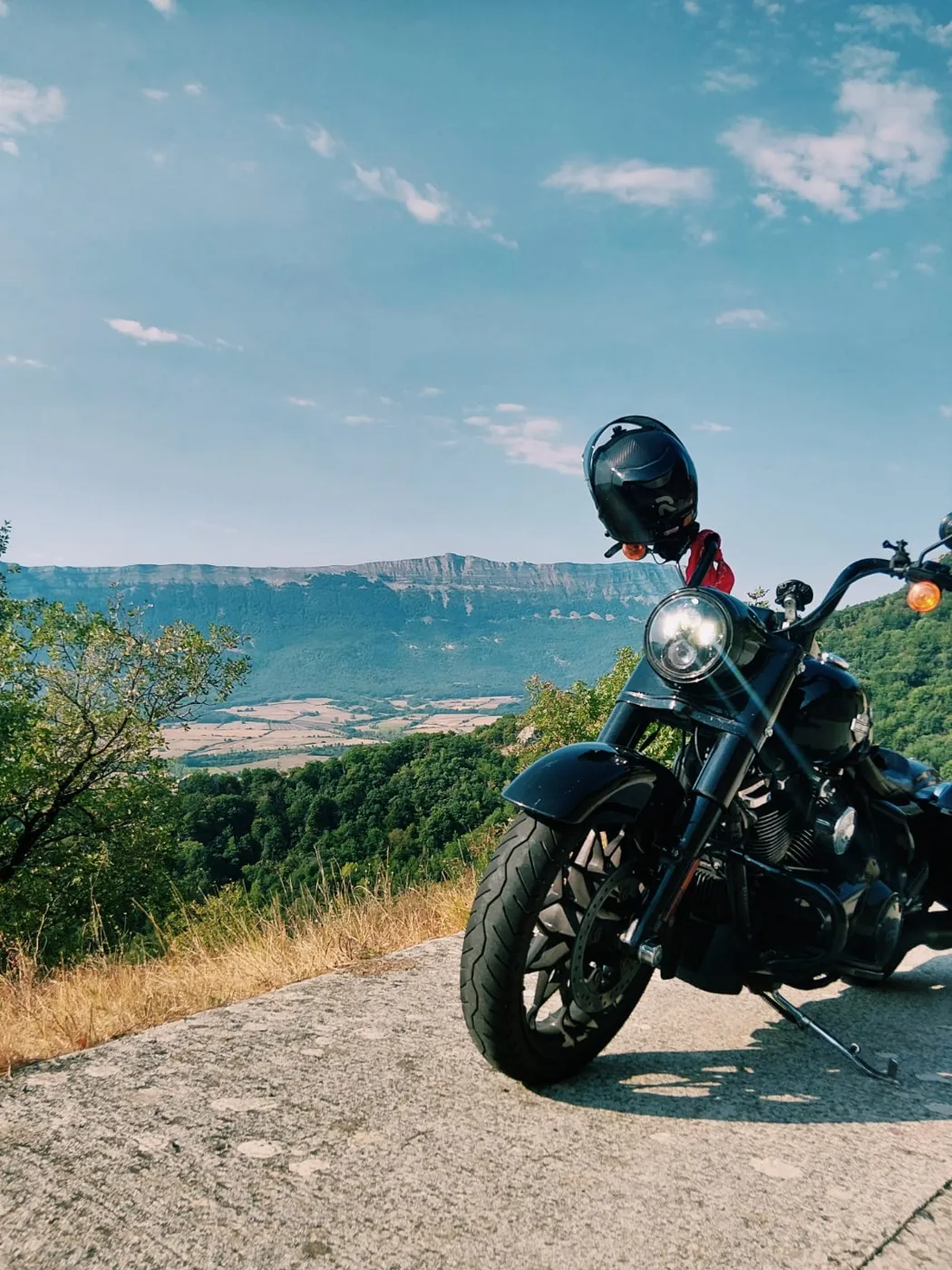 Blue skies over the mountains — Picos & Pyrenees August 2026 motorcycle tour