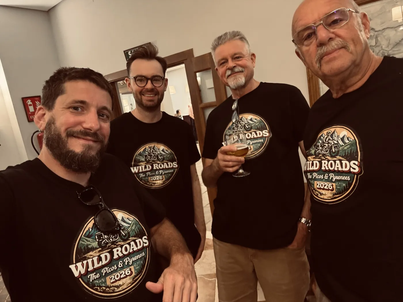 The crew on the road · August 2026 — Picos & Pyrenees August 2026 — Wild Roads Motorcycle Tours