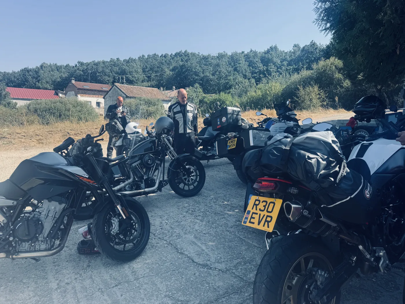 Blue skies over the mountains — Picos & Pyrenees August 2026 motorcycle tour