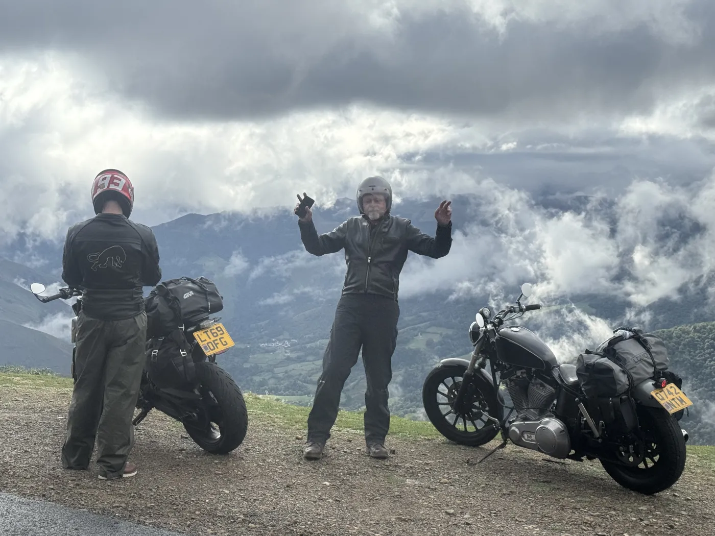 From the road — Picos & Pyrenees August 2026 motorcycle tour
