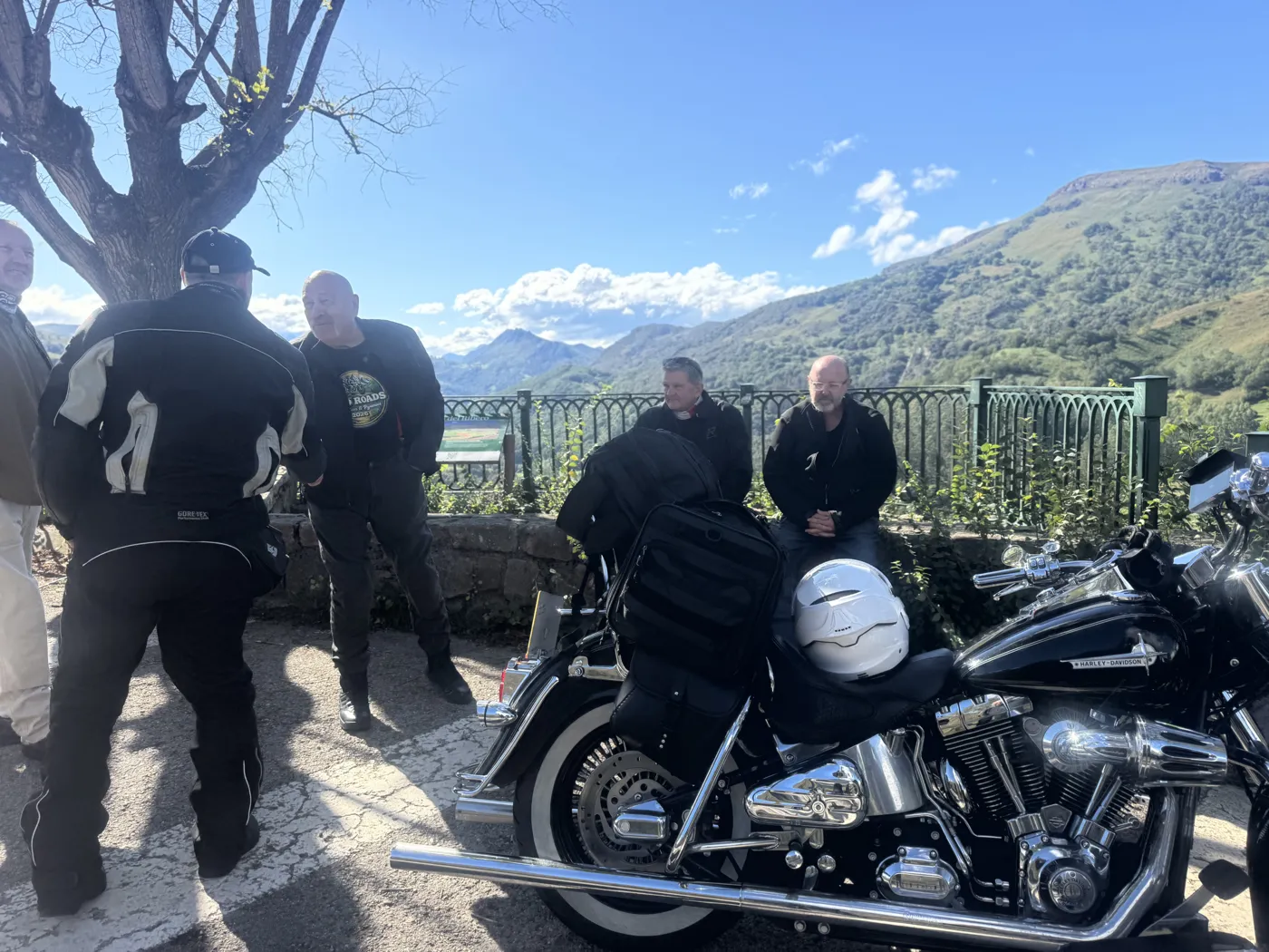 Blue skies over the mountains — Picos & Pyrenees August 2026 motorcycle tour