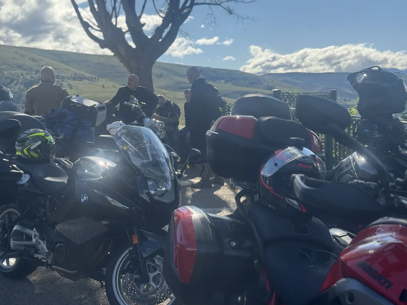 Blue skies over the mountains — Picos & Pyrenees August 2026 motorcycle tour