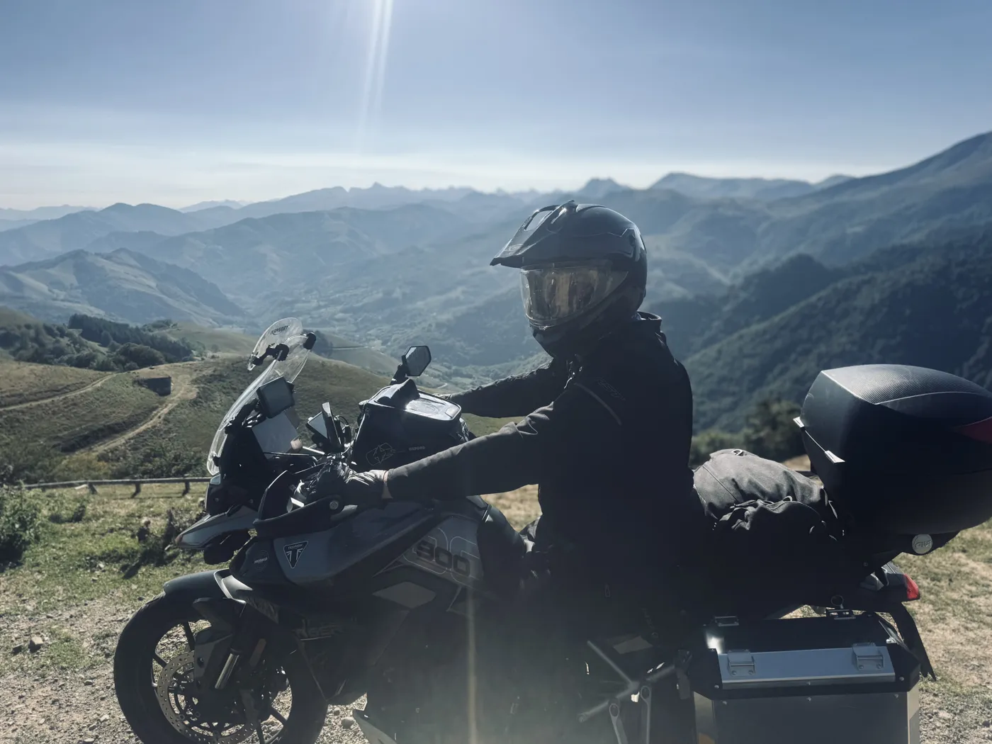 Blue skies over the mountains — Picos & Pyrenees August 2026 motorcycle tour