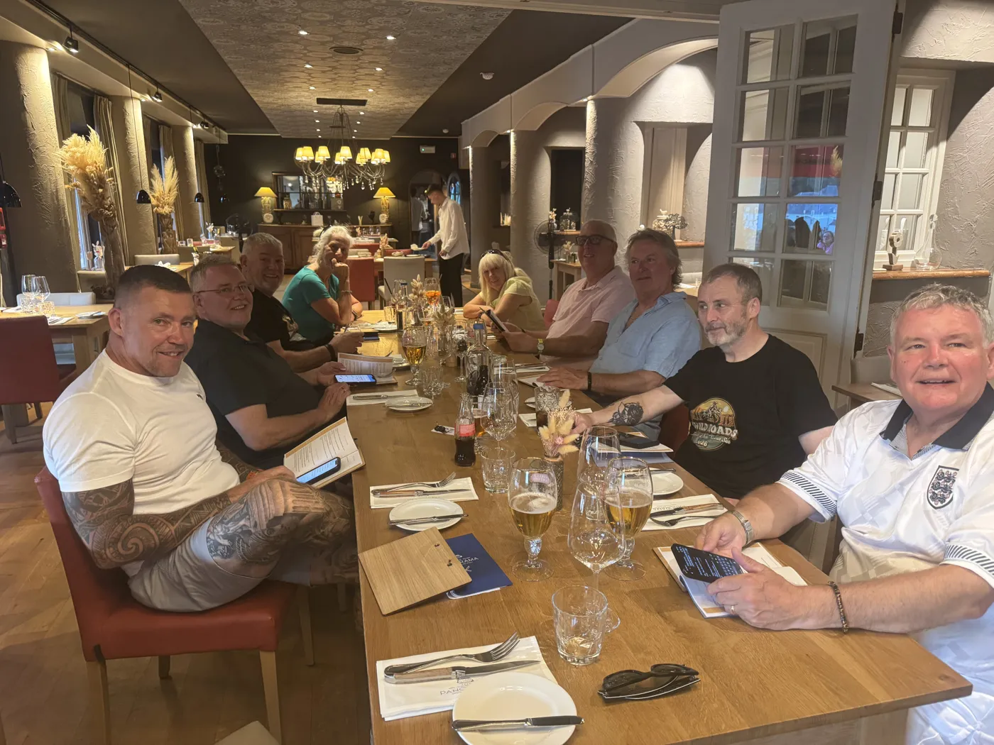 The crew on the road · July 2026 — Twisties & The Tuscan Sun July 2026 — Wild Roads Motorcycle Tours