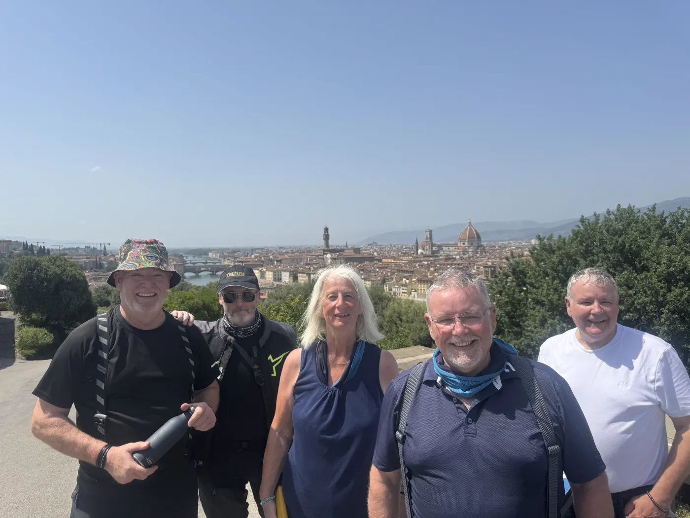 Blue skies over the mountains — Twisties & The Tuscan Sun July 2026 motorcycle tour