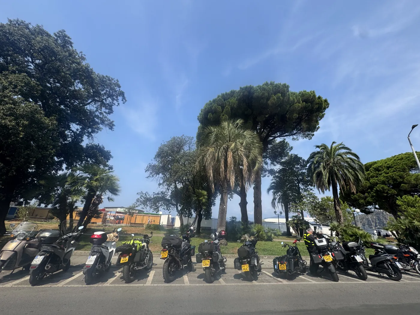 Blue skies over the mountains — Twisties & The Tuscan Sun July 2026 motorcycle tour