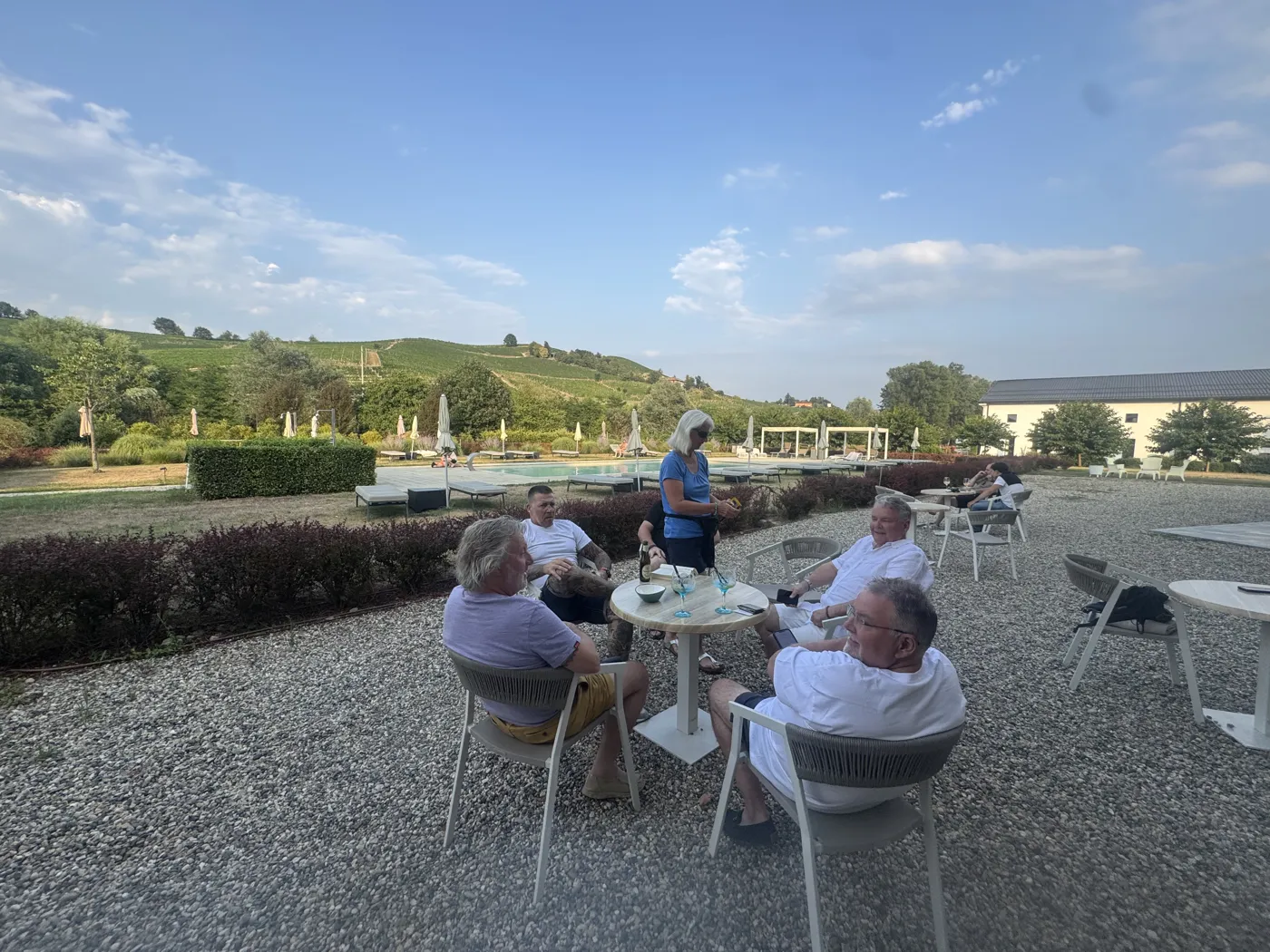 Blue skies over the mountains — Twisties & The Tuscan Sun July 2026 motorcycle tour