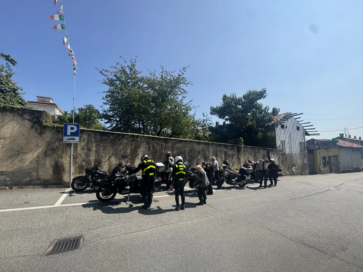 Blue skies over the mountains — Twisties & The Tuscan Sun July 2026 motorcycle tour