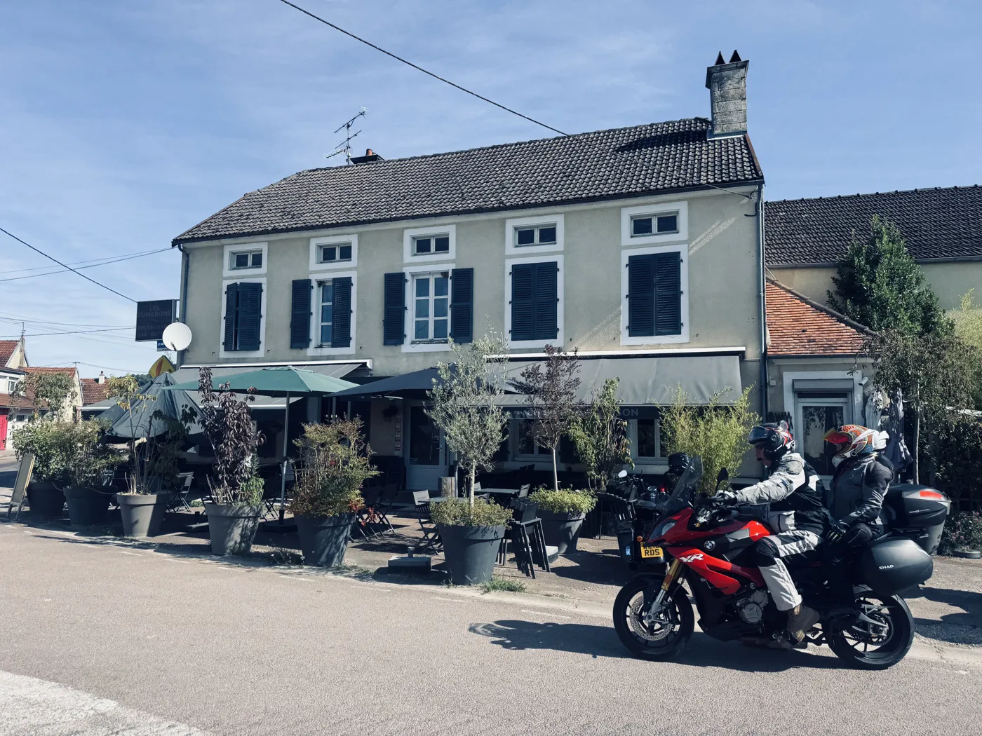 Blue skies over the mountains — Twisties & The Tuscan Sun July 2026 motorcycle tour