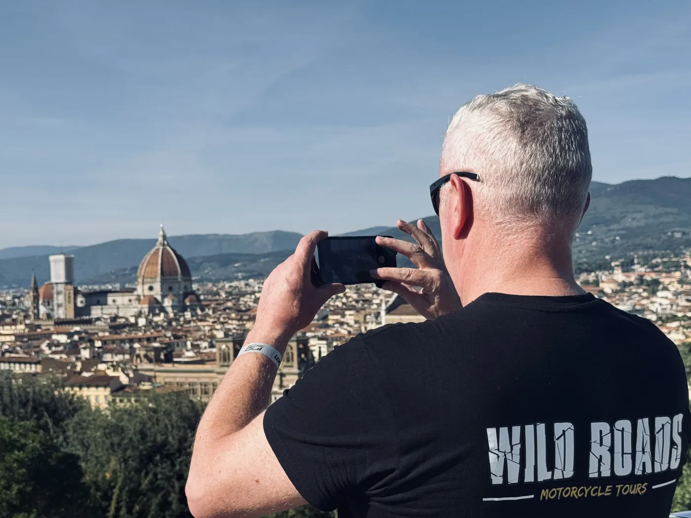 Blue skies over the Tuscan hills — Twisties and the Tuscan Sun September 2026