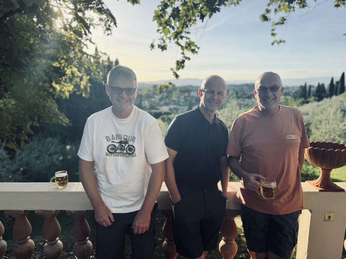 Green ridgelines on the ride south — Twisties and the Tuscan Sun September 2026